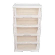 Load image into Gallery viewer, Uratex Spot-It 5-Layer Translucent White Plastic Drawer Storage