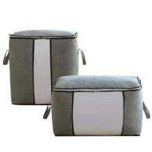 Load image into Gallery viewer, Foldable Clothes Pillow Blanket Closet Under Bed Storage Bag Organizer