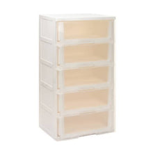 Load image into Gallery viewer, Uratex Spot-It 5-Layer Translucent White Plastic Drawer Storage