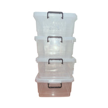 Load image into Gallery viewer, Home Mates Stackable Plastic Translucent Storage Box 20L
