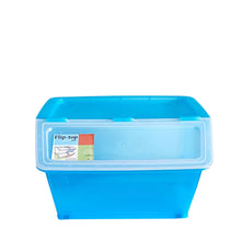 Load image into Gallery viewer, Flip-top Stackable Transparent Storage Box 56L 48L