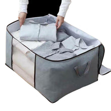 Load image into Gallery viewer, Foldable Clothes Pillow Blanket Closet Under Bed Storage Bag Organizer