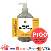 Load image into Gallery viewer, Antibacterial Hand Soap Liquid Gallon / Liter / 500ml