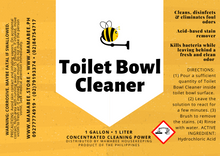 Load image into Gallery viewer, Toilet Bowl Cleaner 1 Gallon / 1 Liter