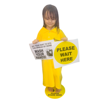 Load image into Gallery viewer, Decal Stickers Social Distancing for Car Vehicle Tiles Floor Wall