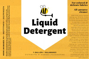 Laundry Liquid Detergent 1 Gallon