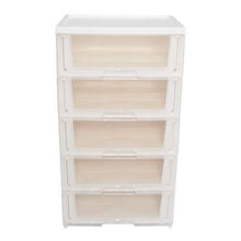 Load image into Gallery viewer, Uratex Spot-It 5-Layer Translucent White Plastic Drawer Storage
