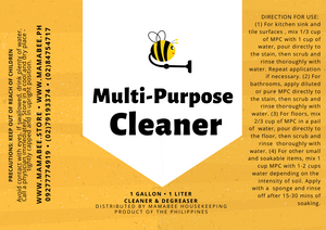 Multi Purpose Cleaner 1 Gallon / 1 Liter