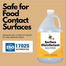 Load image into Gallery viewer, Bacfree Surface Disinfectant Concentrate (x1 Gallon) to Create 600 Liters of Virucide
