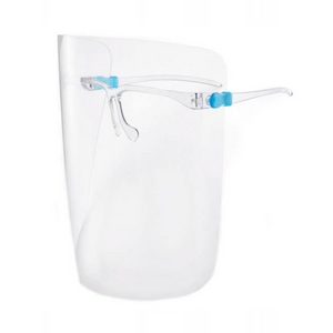 Dental Safety Featherweight Isolation Faceshield with Protective Glasses