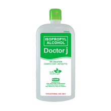 Load image into Gallery viewer, Doctor J 70% Isopropyl Rubbing Alcohol 1 Gallon and 500ml
